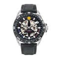 Montre Athos 8  Automatique Cuir Noir - Patrouille de France