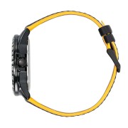 Bracelet noir et jaune.