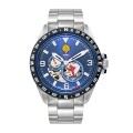 Montre Athos 6 Automatique - Cadran bleu et bracelet acier