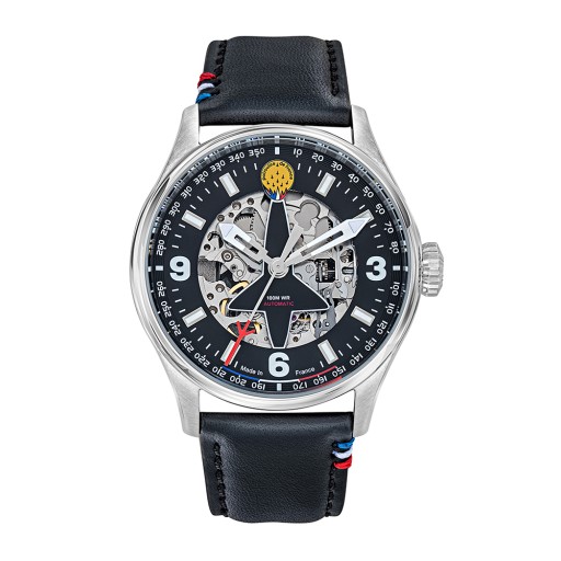 Coffret Edition Spéciale 1981 - Montre automatique - Cadran et Cuir Noir