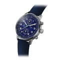 Montre FLYGRAF Bi-Compax Bleu - Yema x Armée de l'Air et de l'Espace