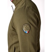 Patch Patrouille de France brodé sur l'épaule.