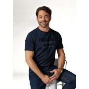 T-shirt Bleu Marine Aero Mercerise - Redskins x Patrouille de France