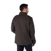 Absence de visuel sur le dos de la parka.