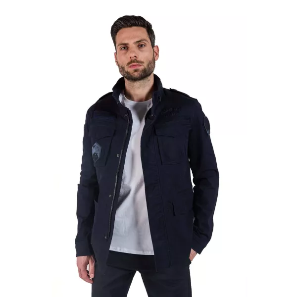 Parka Bleu Marine Battle Aero - Redskins x Patrouille de France