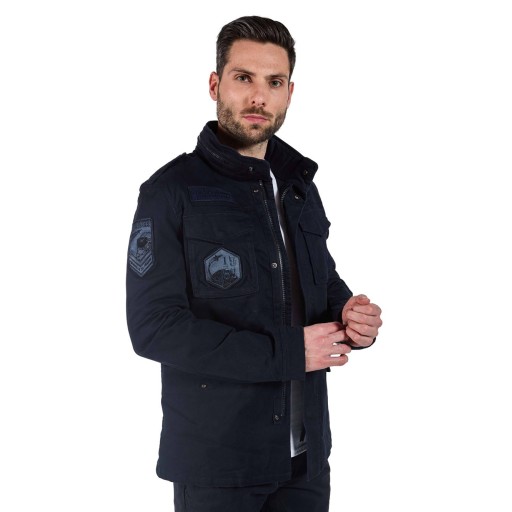 Parka Bleu Marine Battle Aero - Redskins x Patrouille de France