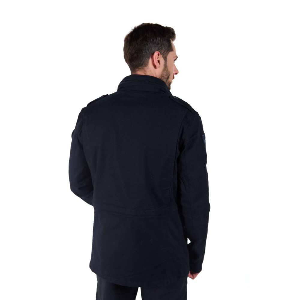 Parka Homme Redskins Grida Active - Imperméable Avec 3 Poches - Col Montant