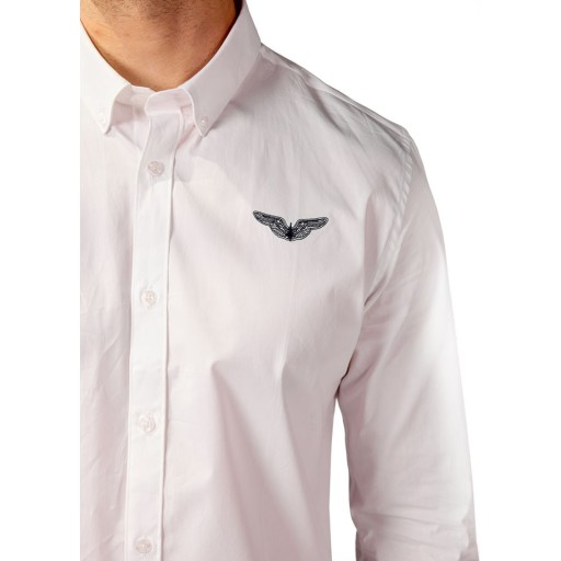 Chemise blanche Craft Triomphe - Redskins x Patrouille de France