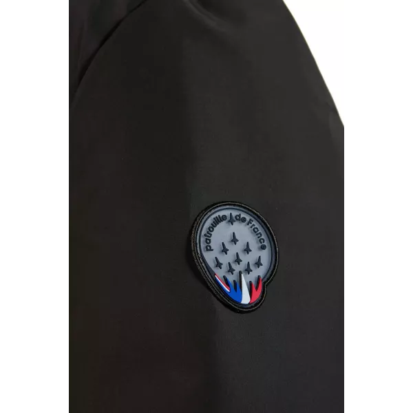 Patch Patrouille de France en gomme sur la manche.