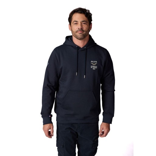 Sweat-shirt Bleu Marine Fact French - Redskins x Patrouille de France