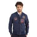 Blouson Bleu Marine Raptor Memory - Redskins x Patrouille de France