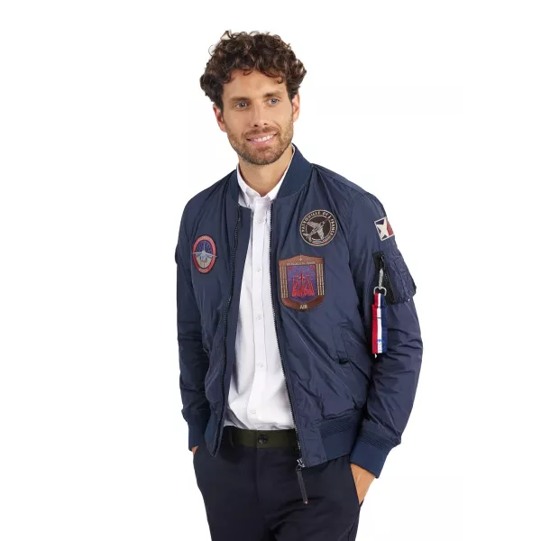 Blouson Bleu Marine Raptor Memory - Redskins x Patrouille de France