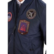 Patchs cousu avec des références à la Patrouille de France.