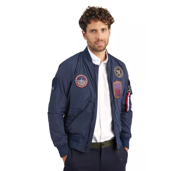 Blouson Bleu Marine Raptor Memory - Redskins x Patrouille de France
