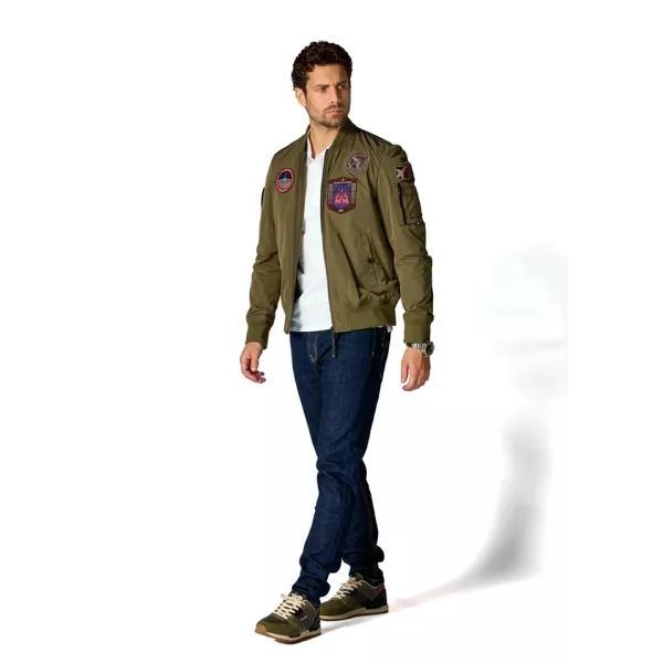 Blouson Kaki Raptor Memory - Redskins x Patrouille de France