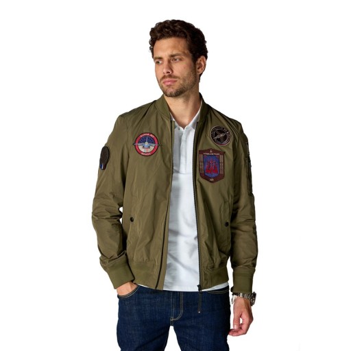 Blouson Kaki Raptor Memory - Redskins x Patrouille de France