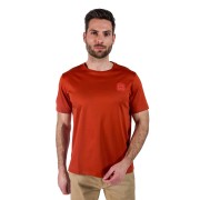 T-shirt Rouge au col rond