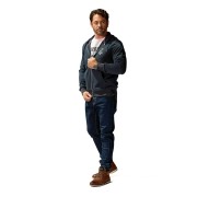 Sweat-shirt Bleu Marine Twin French - Redskins x Patrouille de France