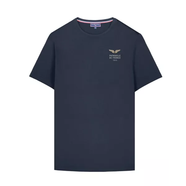 T-shirt Bleu Marine Wing Olyh - Redskins x Patrouille de France