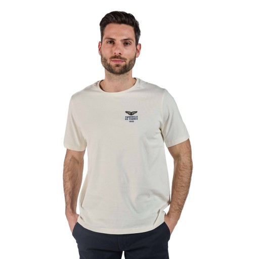 T-shirt Blanc Wing Olympic - Redskins x Patrouille de France