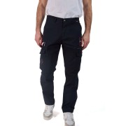 Pantalon large bleu marine