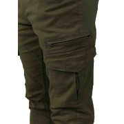 1 poche zippée au dessus de la pocghe à rabat côté gauche