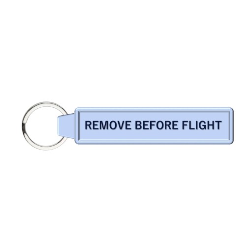 Porte-clé flamme gomme Remove Before Flight - Patrouille de France x One Bird