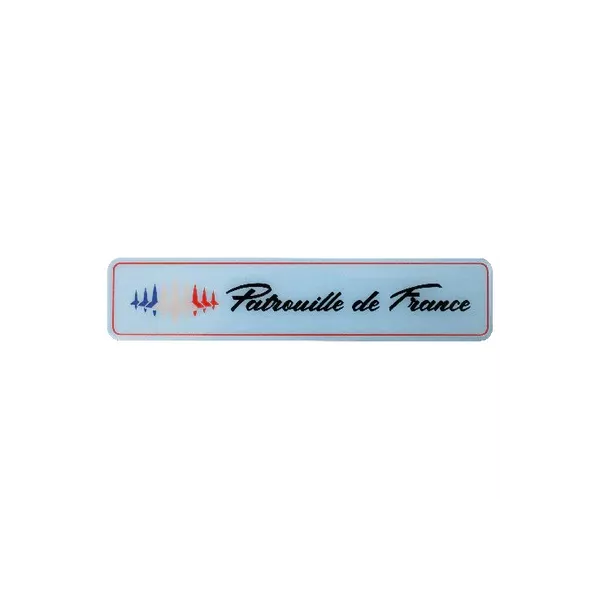 Magnet bleu ciel avec inscription Patrouille de France