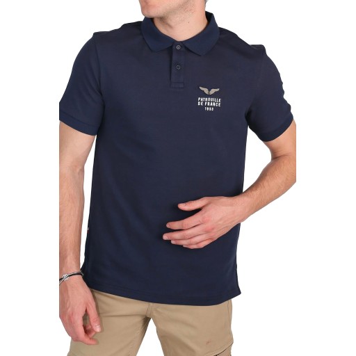 Polo Bleu Marine First Club - Redskins x Patrouille de France
