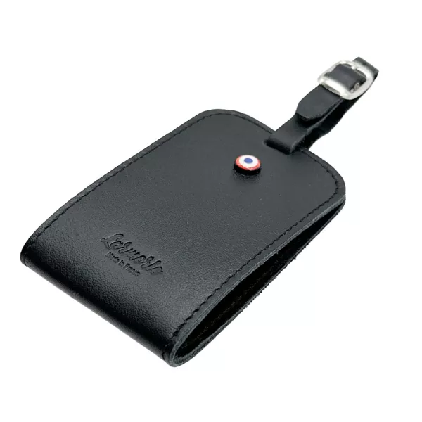 Cocarde tricolore et logo "Larmorie" embossé au dos de l'objet.