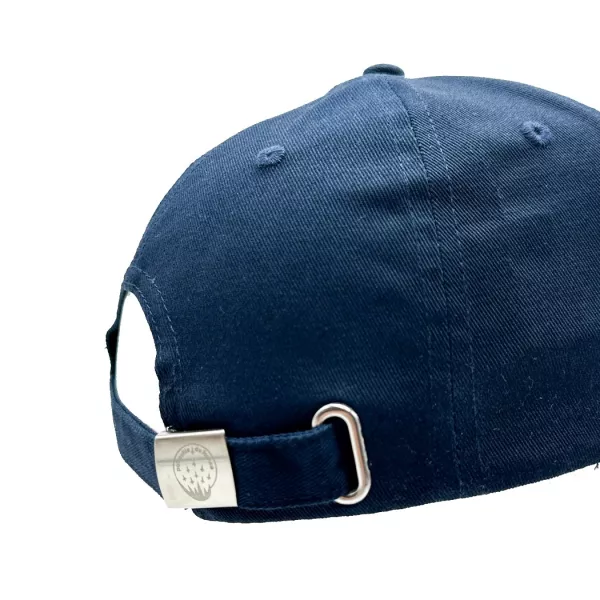 Boucle de serrage en métal, avec l'insigne de la Patrouille de France