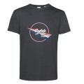 T-Shirt Gris Foncé Cercle Tricolore - Rafale Solo Display