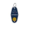 Porte-clés flamme Athos 6 - Patrouille de France