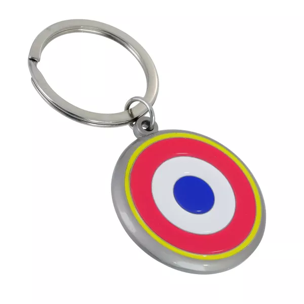 Logo emblématique de l'Armée de l'Air et de l'Espace gravé dans le métal