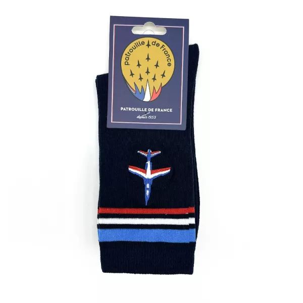 Chaussettes présentées avec un cavalier