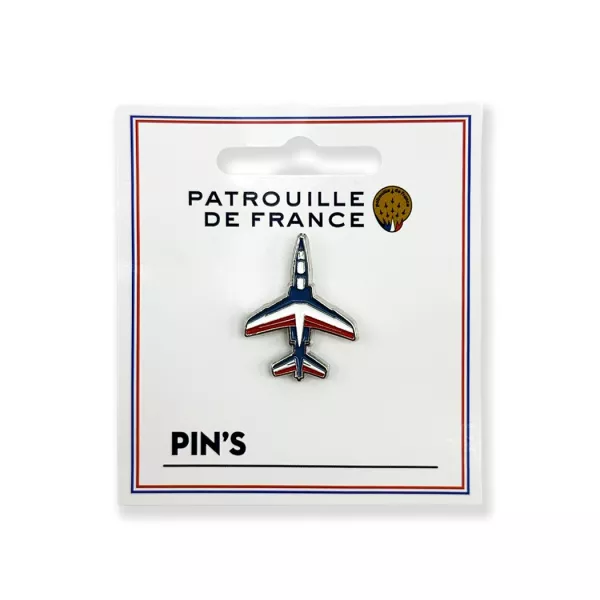 Pin's présenté sur une cartonette individuelle.