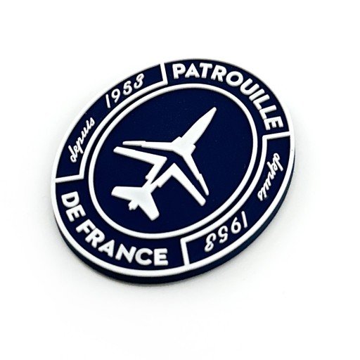 Magnet en gomme texturée.
