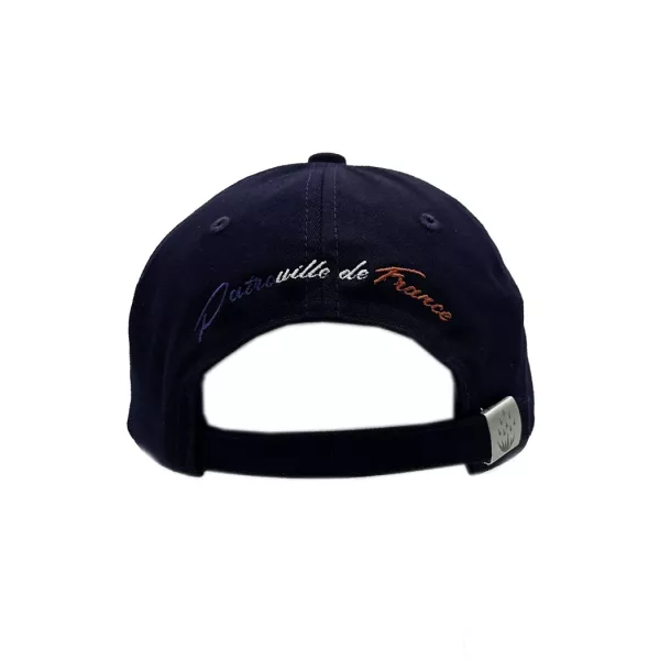 Broderie bleu, blanc, rouge à l'arrière avec marqué "Depuis 1956"