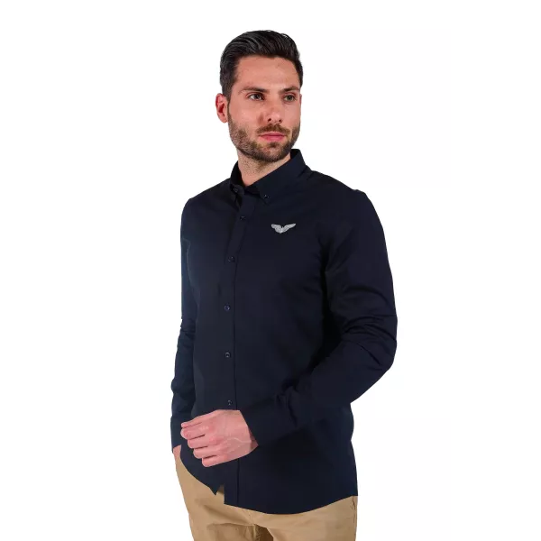 Chemise Bleu Marine Craft Triomphe  - Redskins x Patrouille de France