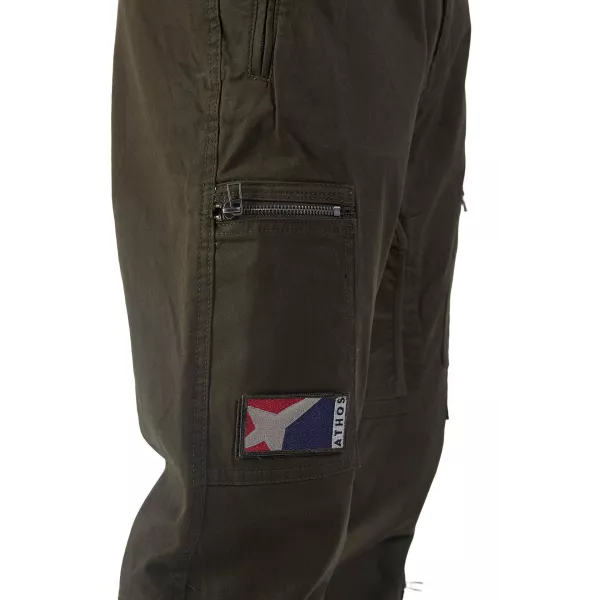 Poches latérales avec patch brodé