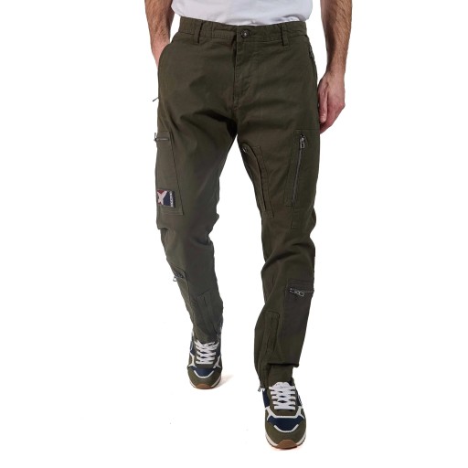 Pantalon de couleur Vert Khaki