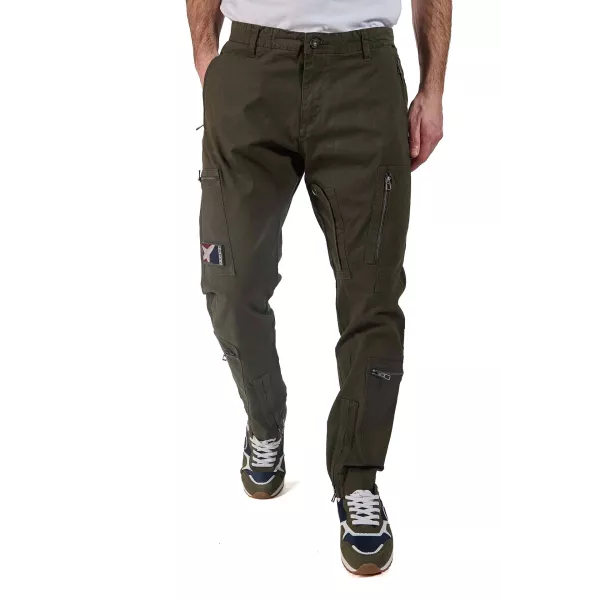 Pantalon de couleur Vert Khaki