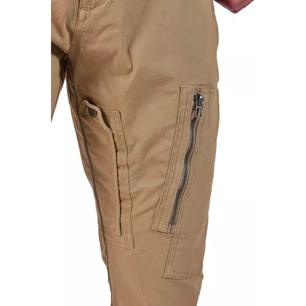 Poches à zip sur les jambes