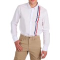 Chemise Blanche Owens Triomphe - Redskins x Patrouille de France