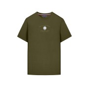 T-shirt Khaki avec patch PAF brodé au centre du torse.