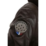 PAtch de la Patrouille de France brodé sur l'épaule
