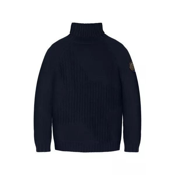 Pull Over Bleu Marine Stevenson Milford - Redskins x Patrouille de France