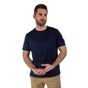 T-shirt Bleu Marine à manches courtes