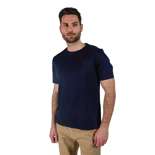 T-shirt Bleu Marine Terra Mercerise - Redskins x Patrouille de France