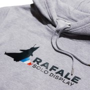 Sweat à capuche Gris - Rafale Solo Display